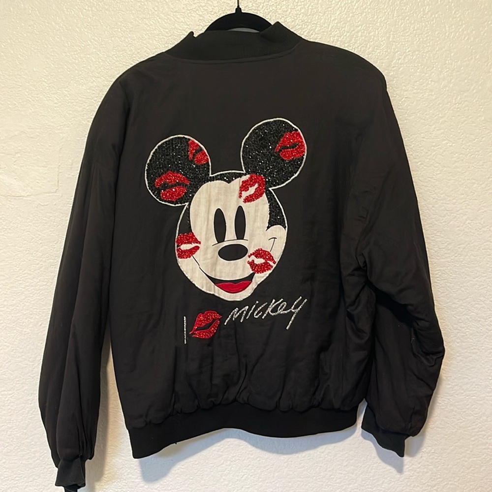 Vintage 90’s Mickey & Co. I Love Mickey Bomber jacket